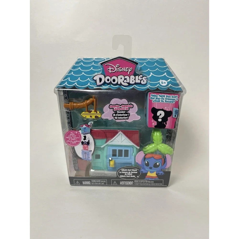 Disney Doorables Stitch's Surf Shack Mini Set Mystery Figure NEW